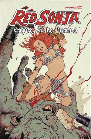 Red Sonja: Empire of the Damned issue 2-E Joshua Middleton Foil Cardstock Cover