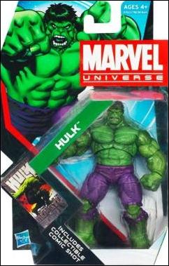 Marvel Universe (Series 4) figure 009 Hulk