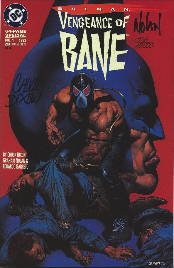Batman: Vengeance of Bane Special issue 1-D DF (Signed By Nolan & Dixon) 1/10,000