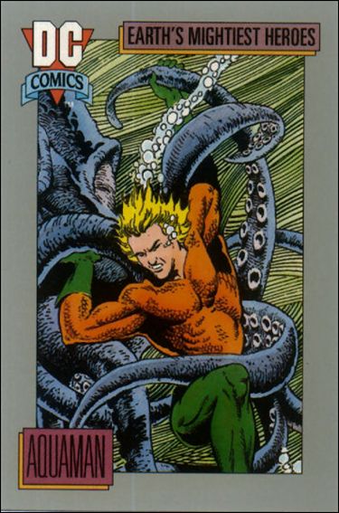DC Cosmic Cards (Base Set) card 33 Aquaman