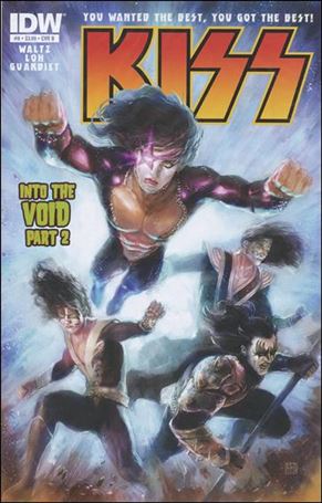 Kiss (2012) issue 8-B Xermanico Cover
