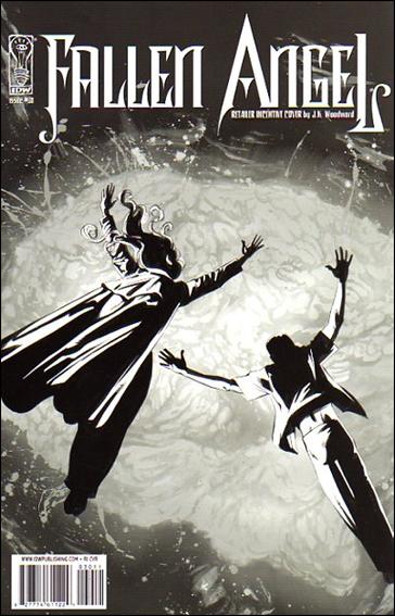 Fallen Angel (2005) issue 30-B J.K. Woodward 1:10 Black and White Cover
