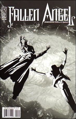 Fallen Angel (2005) issue 30-B J.K. Woodward 1:10 Black and White Cover