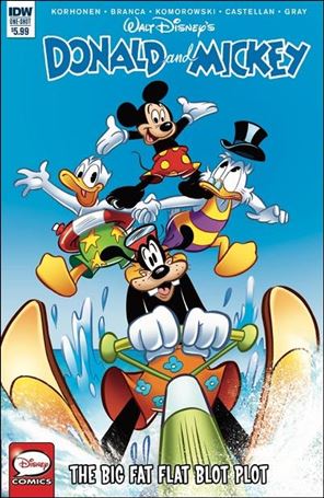Donald and Mickey issue 1-B Fabrizio Petrossi Cover