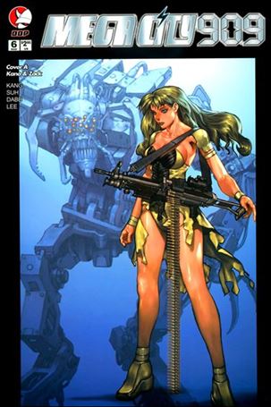 Megacity909 issue 6 Kano Cover