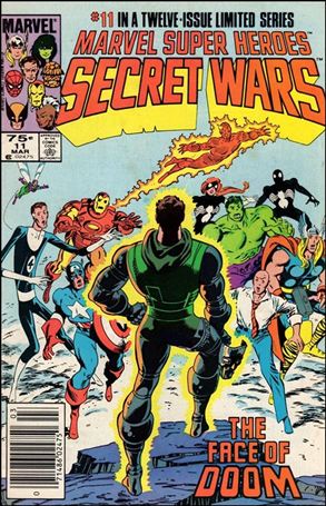 Marvel Super Heroes Secret Wars issue 11-B Newsstand Edition