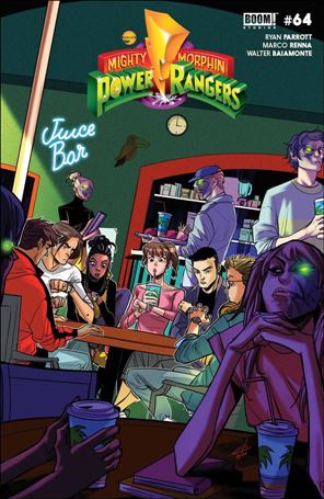 Mighty Morphin issue 5-B Eleonora Carlini Cover