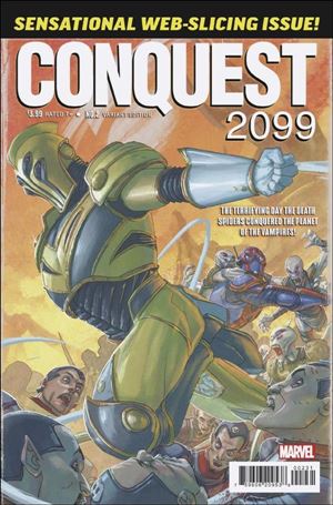 Conquest 2099 issue 2-C Pete Woods Cover
