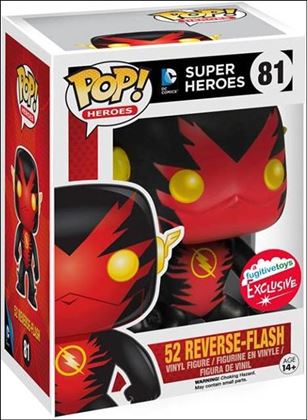 POP! Heroes figure 81 52 Reverse-Flash Fugitive Toys 1/300