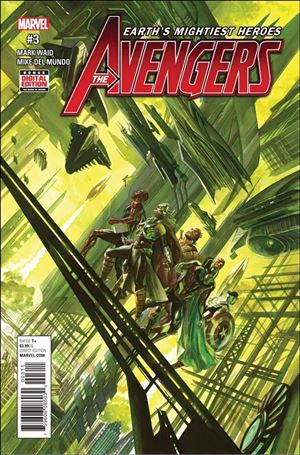Avengers (2017) issue 3 Alex Ross Cover