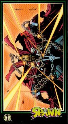 Spawn: Widevision (Base Set) card 128 Bullet-Proof Chains!