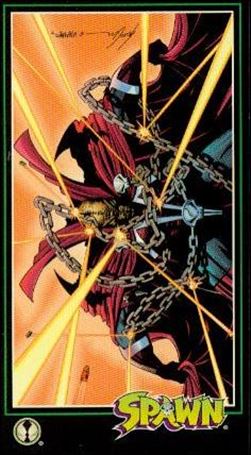 Spawn: Widevision (Base Set) card 128 Bullet-Proof Chains!