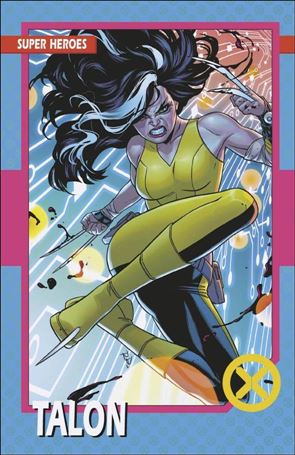 X-Men (2021) issue 24-E Russell Dauterman Trading Card Cover