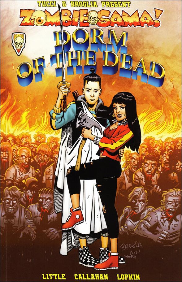 Zombie-Sama: Dorm of the Dead! issue nn John Broglia Homage Kickstarter Cover