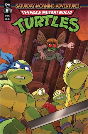 Teenage Mutant Ninja Turtles: Saturday Morning Adventures issue 5 Jack Lawrence Cover