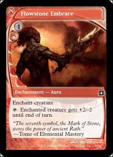 Magic the Gathering: Future Sight (Base Set) card 113 Flowstone Embrace