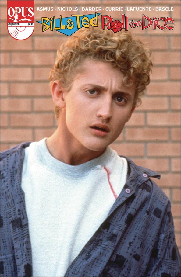Bill & Ted Roll the Dice issue 3-B Photo Cover