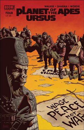 Planet of the Apes: Ursus issue 4 Paolo Rivera Cover