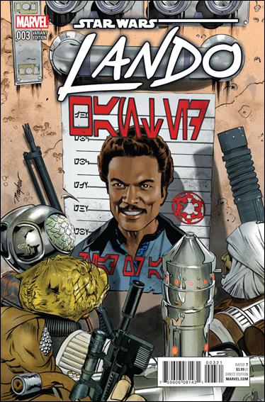 Lando issue 3-B Mike Mayhew 1:25 Cover