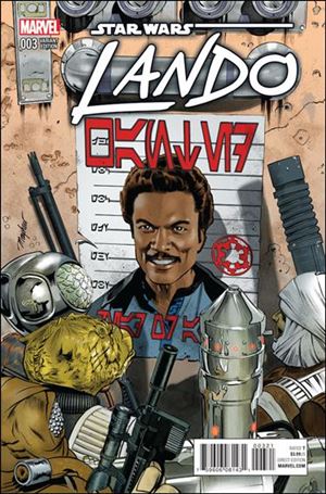 Lando issue 3-B Mike Mayhew 1:25 Cover