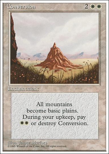 Magic the Gathering: 4th Edition (Base Set) card 19 Conversion