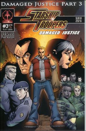 Starship Troopers: Damaged Justice issue 3 Andie Tong Cover