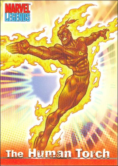 Marvel Legends (Base Set) card 4 The Human Torch