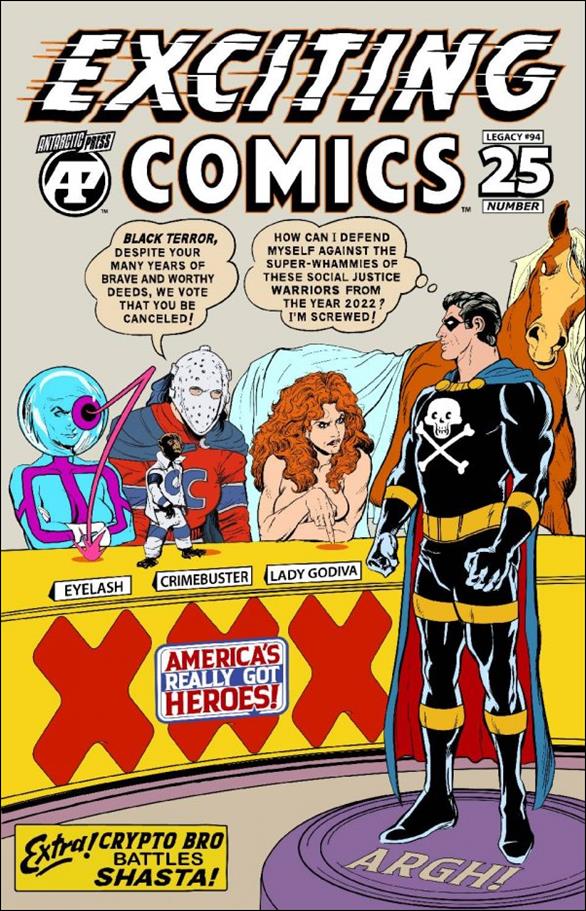 Exciting Comics (2019) issue 25-B Brian Denham Cover