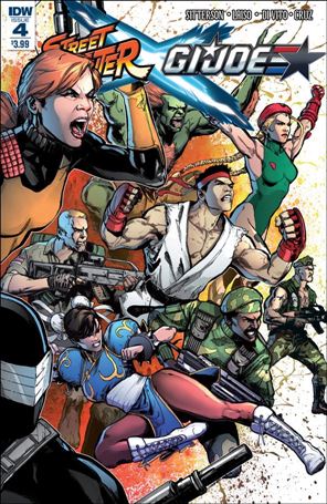 Street Fighter x G.I. Joe issue 4 Phil Jimenez Cover