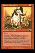 Magic the Gathering: Legions (Base Set) card 91 Crested Craghorn