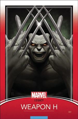 Weapon H issue 1-B John Tyler Christopher Marvel Trading Card Cover
