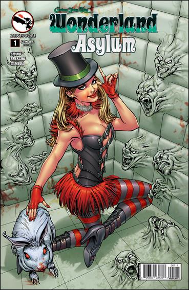 Grimm Fairy Tales Presents Wonderland: Asylum issue 1 Abhishek Malsuni Cover