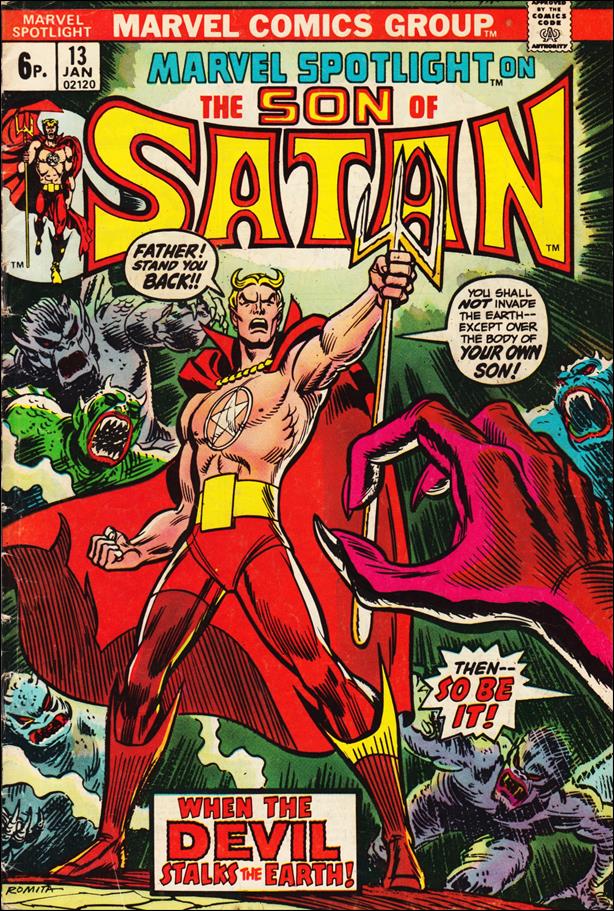 Marvel Spotlight (1971) issue 13-B UK Price Cover