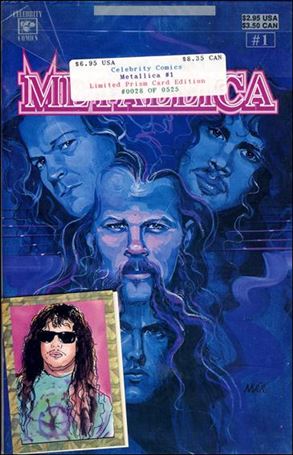 Metallica issue 1-B Limited Prism Card Edition 1/525