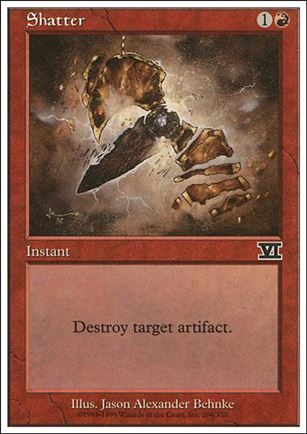 Magic the Gathering: 6th Edition (Base Set) card 204 Shatter