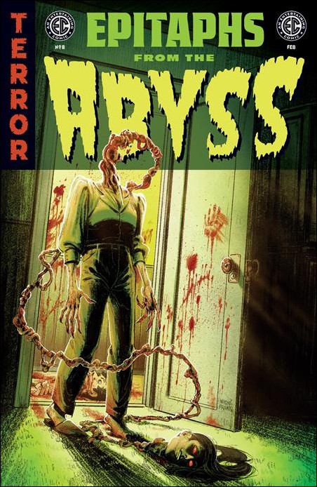 Epitaphs from the Abyss (2024) issue 8-B Naomi Franquiz Cover
