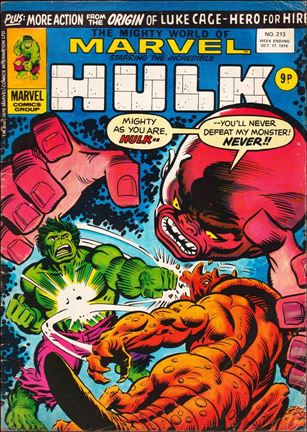 Mighty World of Marvel (UK) (1972) issue 213