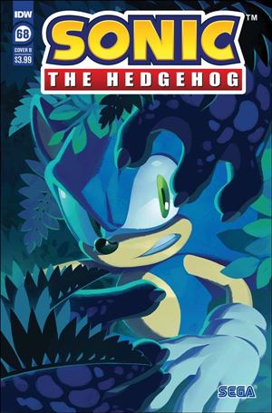 Sonic the Hedgehog (2018) issue 68-B Evan Stanley Cover