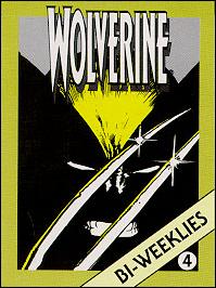 Marvel 1992 Bi-Weeklies (Promo) card 4 Wolverine