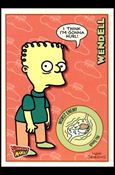 Simpsons Mania! (Base Set) card 10 Wendell