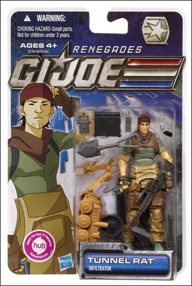 G.I. Joe: 30th Anniversary  figure 12 Renegades Tunnel Rat (Infiltrator) 