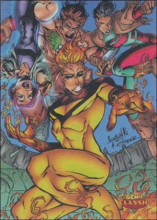 Gen13 Classic (Base Set) card 91 Who's Rescuing Who?
