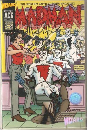 Madman issue 1-E Wizard Ace Edition #4 (signed by Allred) 1/250