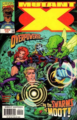 Mutant X issue 2 Tom Raney Cover