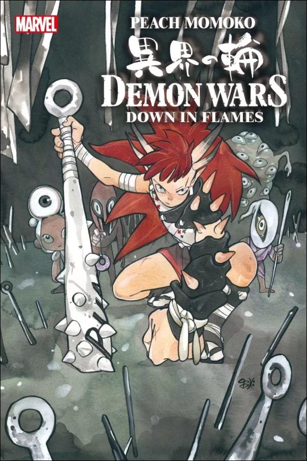 Demon Wars: Down in Flames issue 1-B Peach Momoko Cover B
