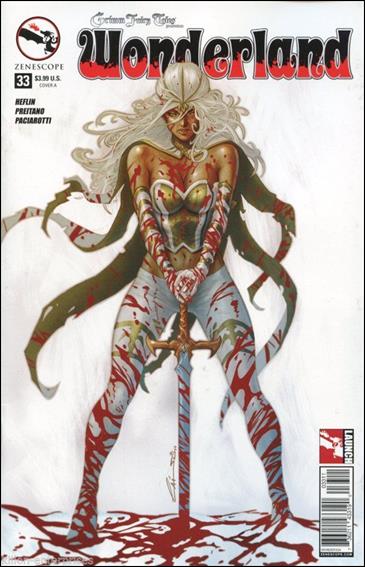 Grimm Fairy Tales Presents Wonderland issue 33 Emilio Laiso Cover