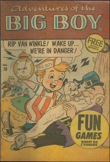 Adventures of the Big Boy issue 10 East Coast Cover