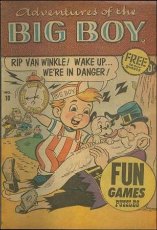 Adventures of the Big Boy issue 10 East Coast Cover