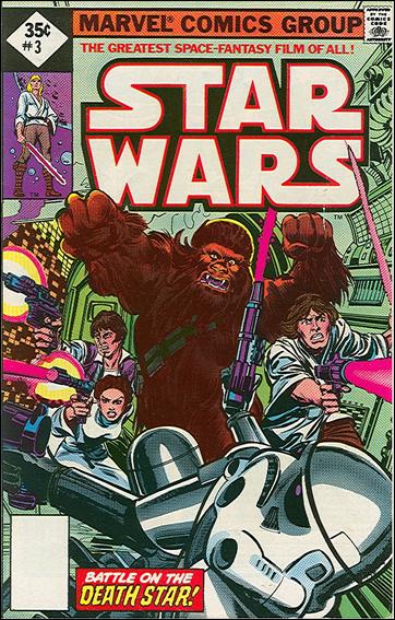 Star Wars (1977) issue 3-G 35 Cent Whitman Cover (2nd Printing)