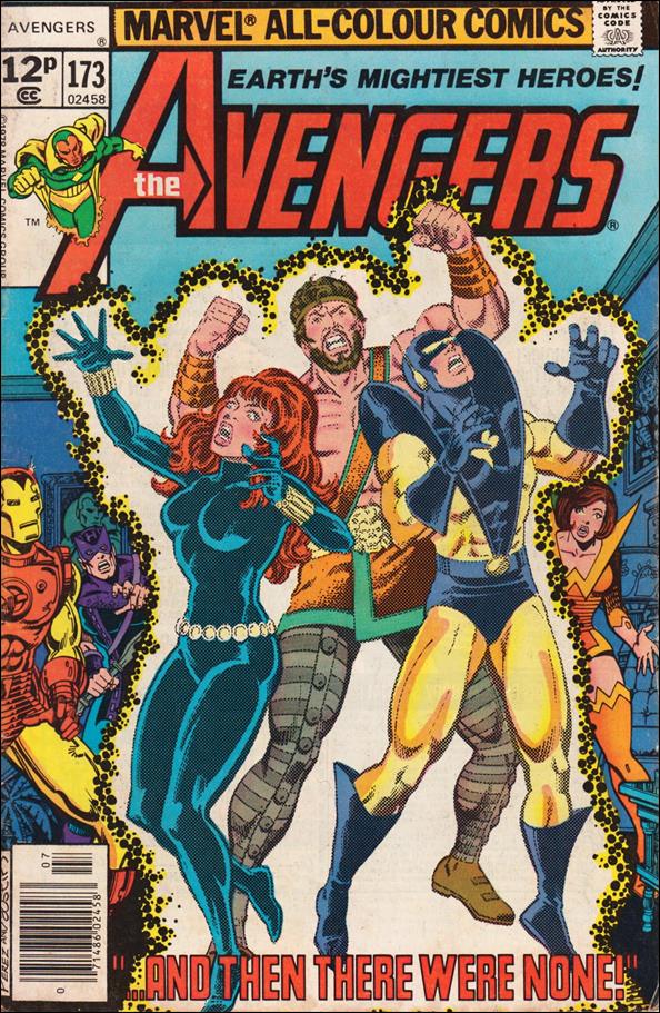 Avengers (1963) issue 173-B UK Price Cover